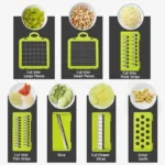 New Multifunction Stainless Steel Kitchen Tool Fruit & Vegetable Chopper Onion Cutter & Food Dicer for Chopping Veggies - Image 3