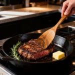 GL Wooden Cooking Utensil Set Non-stick Pan Kitchen Tool Wooden Cooking Spoons and Spatulas Wooden Spoons for Cooking Salad Fork - Image 4