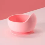 Food Grade BPA Free Silicone Baby Feeding Bowl With Strong Suction Cup Eco Friendly Durable Training Dinnerware Set - Image 2