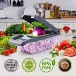 New Multifunction Stainless Steel Kitchen Tool Fruit & Vegetable Chopper Onion Cutter & Food Dicer for Chopping Veggies - Image 6